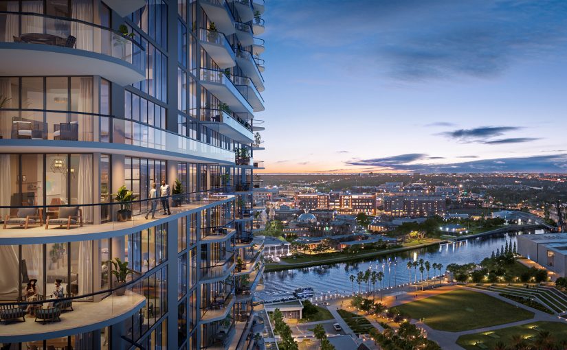 Appreciation potential for luxury condominiums in downtown Tampa.