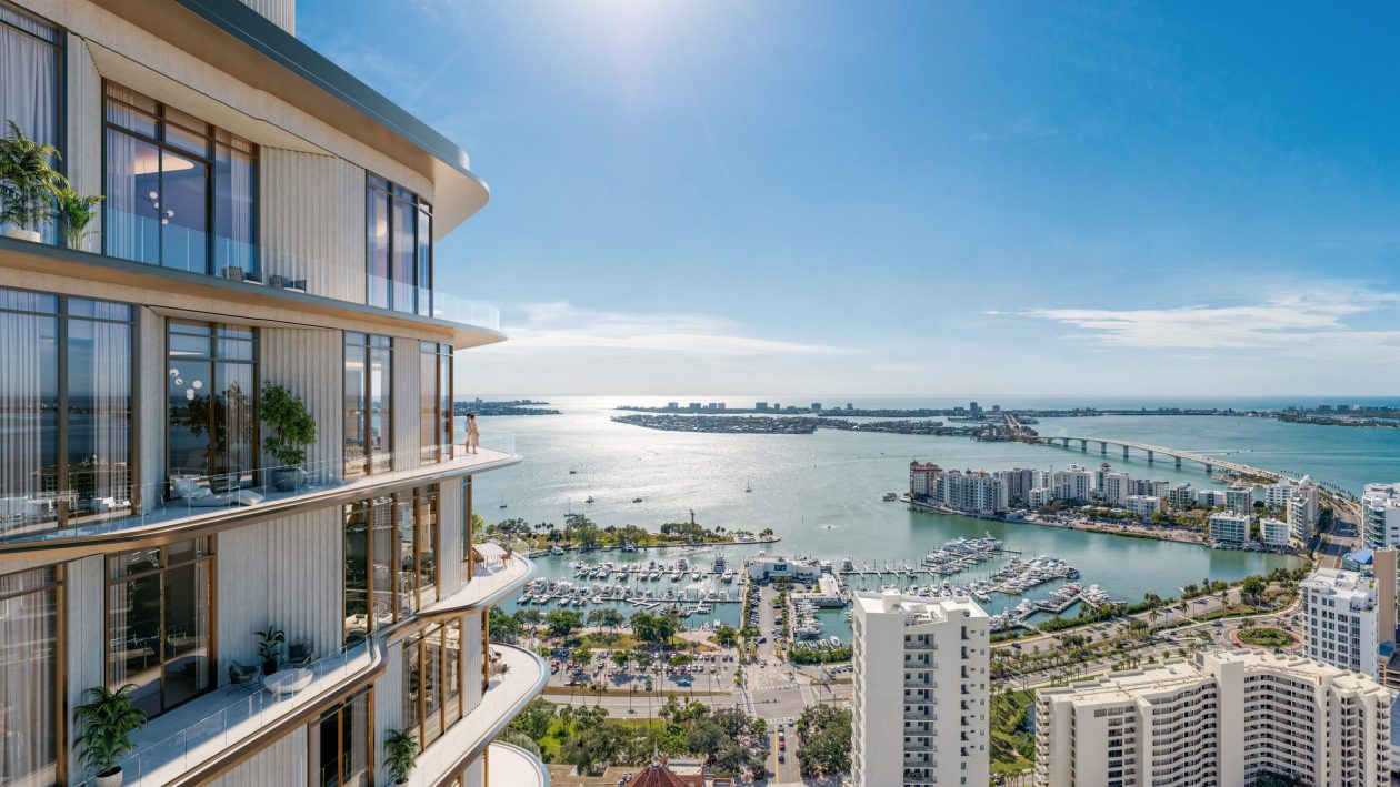 The Waldorf Astoria and it’s Halo effect on Legacy condominium in downtown Sarasota.