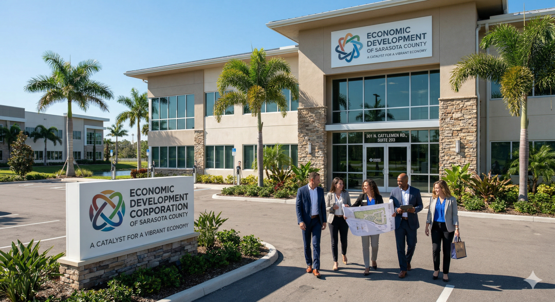 What is the EDC of Sarasota and what do they Do?